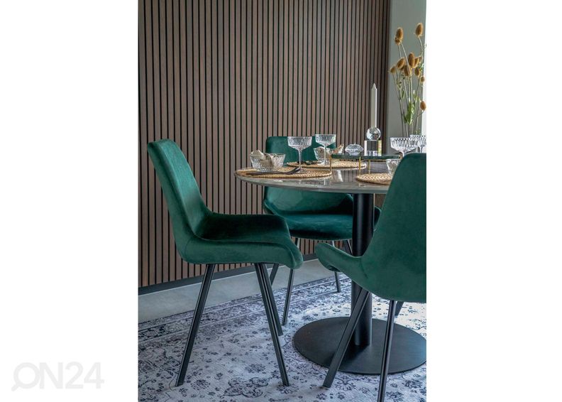 Ruokapöytä Piacenza Ø110 cm kuvasuurennos