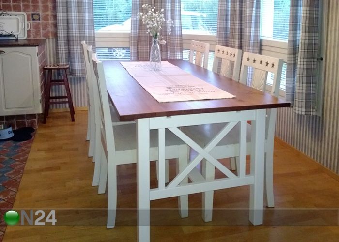 Ruokapöytä RAMNÄS 180x90 cm kuvasuurennos