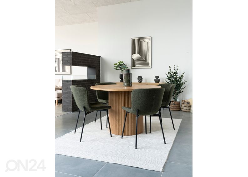 Ruokapöytä Rize Ø120 cm kuvasuurennos
