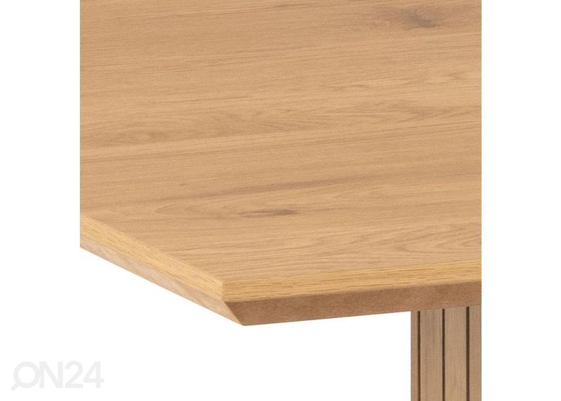 Ruokapöytä Ronne 100x210 cm kuvasuurennos