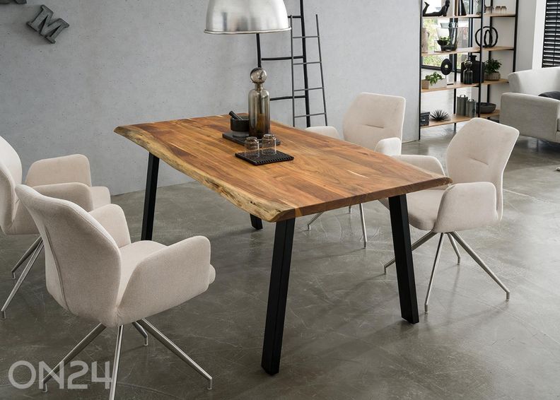 Ruokapöytä Saira 80x140 cm kuvasuurennos