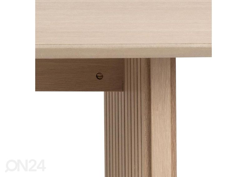 Ruokapöytä Skive 220x105 cm kuvasuurennos