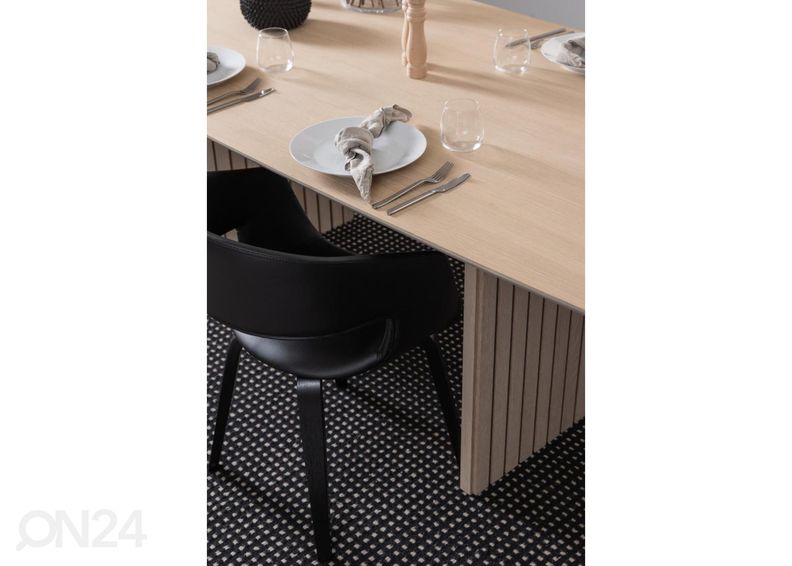 Ruokapöytä Skive 220x105 cm kuvasuurennos