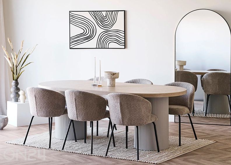 Ruokapöytä Solva kuvasuurennos