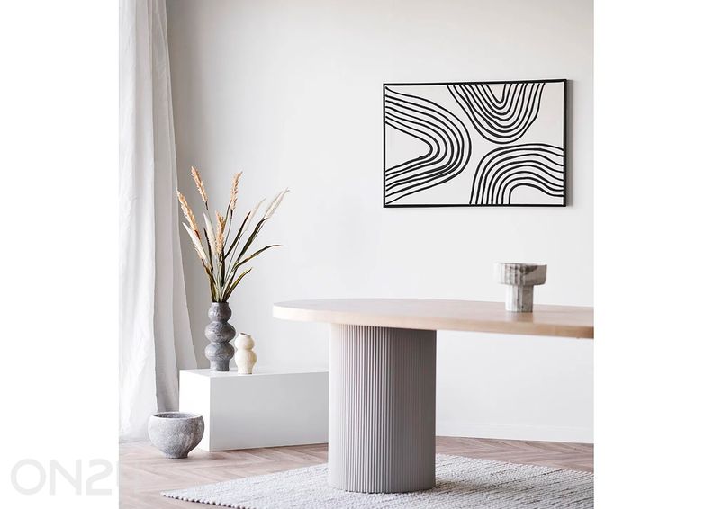 Ruokapöytä Solva kuvasuurennos