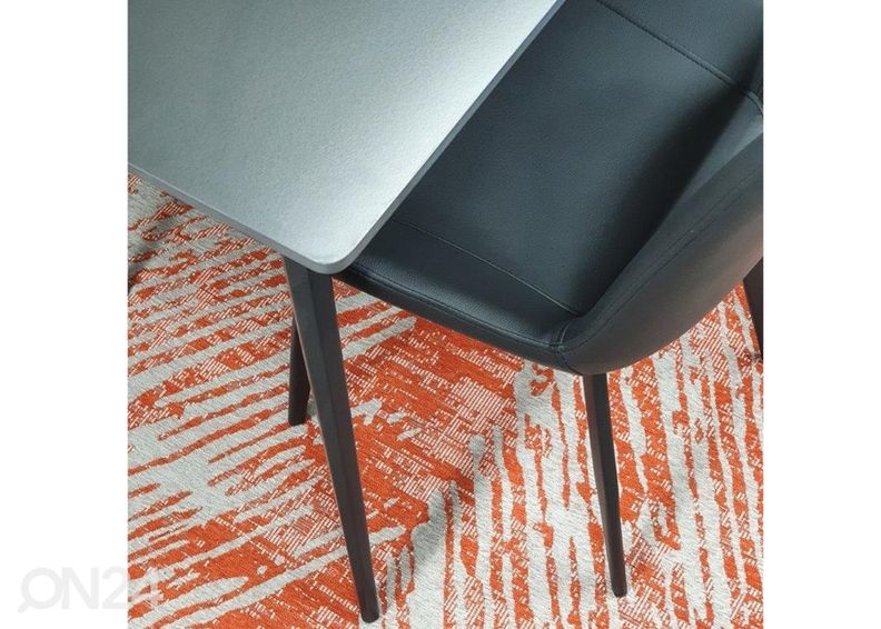 Ruokapöytä Stone 140x80 cm + 4kpl Marcus tuolit kuvasuurennos