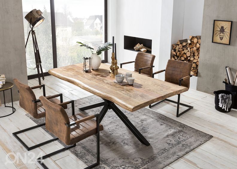 Ruokapöytä Tische 90x160 cm kuvasuurennos