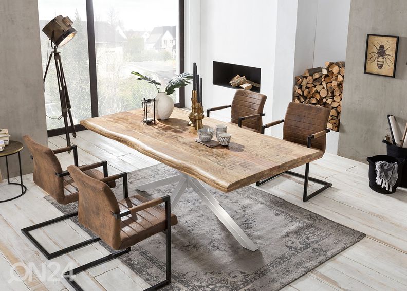 Ruokapöytä Tische 90x160 cm kuvasuurennos