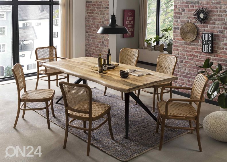 Ruokapöytä Tische 90x160 cm kuvasuurennos