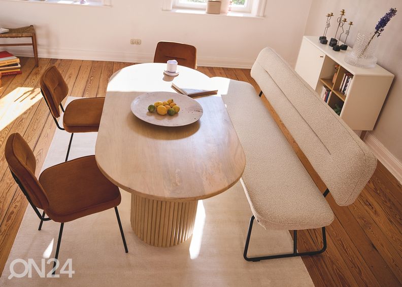 Ruokapöytä Tom Tailor 90x180 cm, mango kuvasuurennos