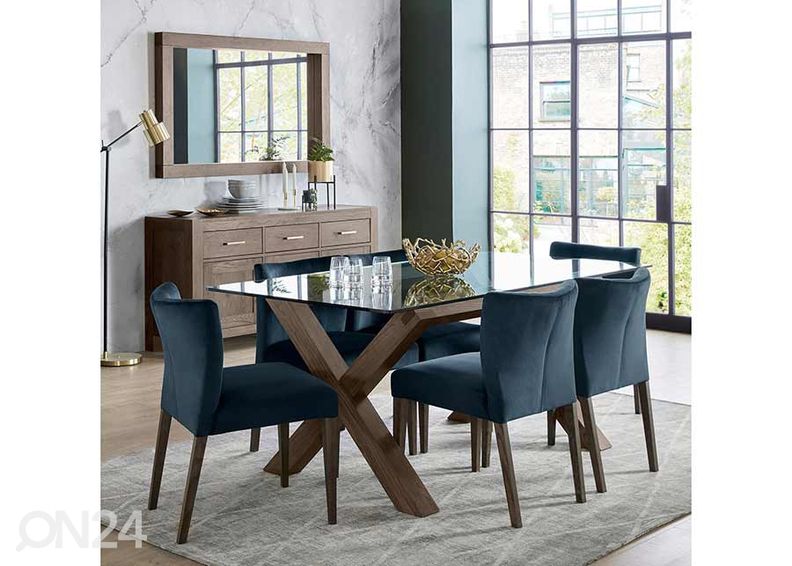 Ruokapöytä Turin 90x180 cm kuvasuurennos