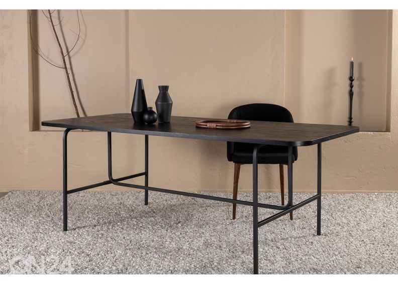 Ruokapöytä Uno 200x90 cm kuvasuurennos