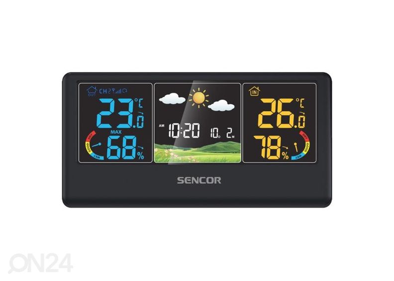 Sääasema Sencor SWS4100B, musta kuvasuurennos