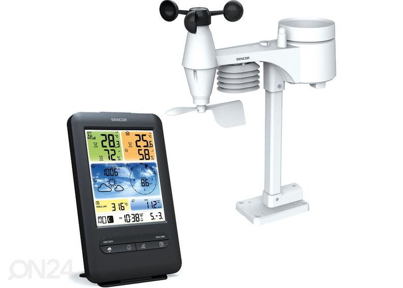 Sääasema WiFi Sencor SWS9898 kuvasuurennos