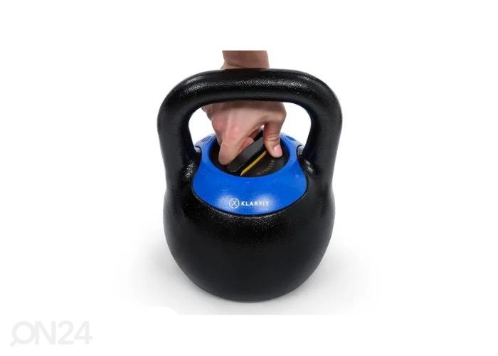 Säädettävä kahvakuula KLARFIT 16/18/20/22/24 kg kuvasuurennos