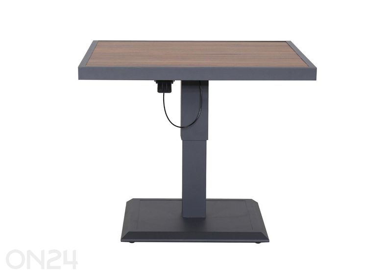 Säädettävä puutarhapöytä Parker 90x90 cm kuvasuurennos