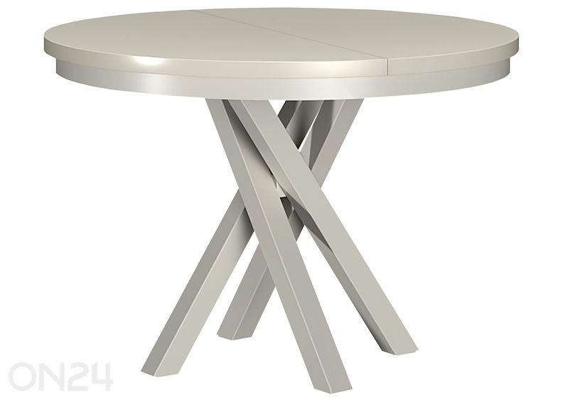 Säädettävä ruokapöytä Malumi 100x100/140 cm kuvasuurennos