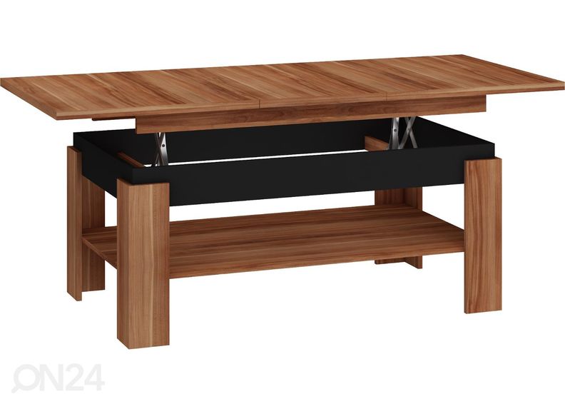 Säädettävä sohvapöytä 120/160x68 cm kuvasuurennos