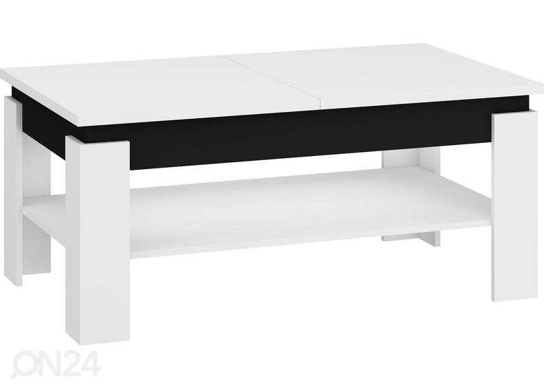 Säädettävä sohvapöytä 120/160x68 cm kuvasuurennos