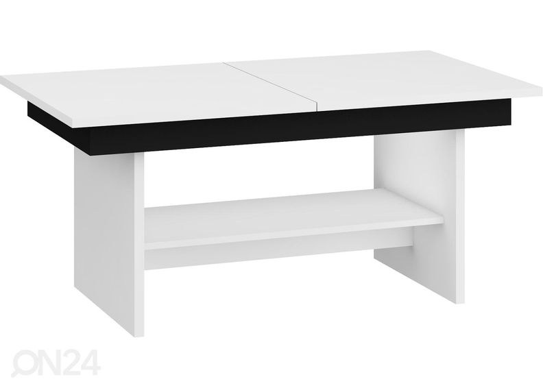 Säädettävä sohvapöytä 125/170x68 cm kuvasuurennos