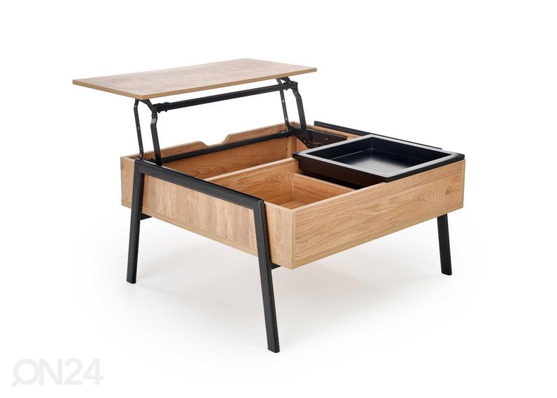 Säädettävä sohvapöytä 85x80 cm kuvasuurennos