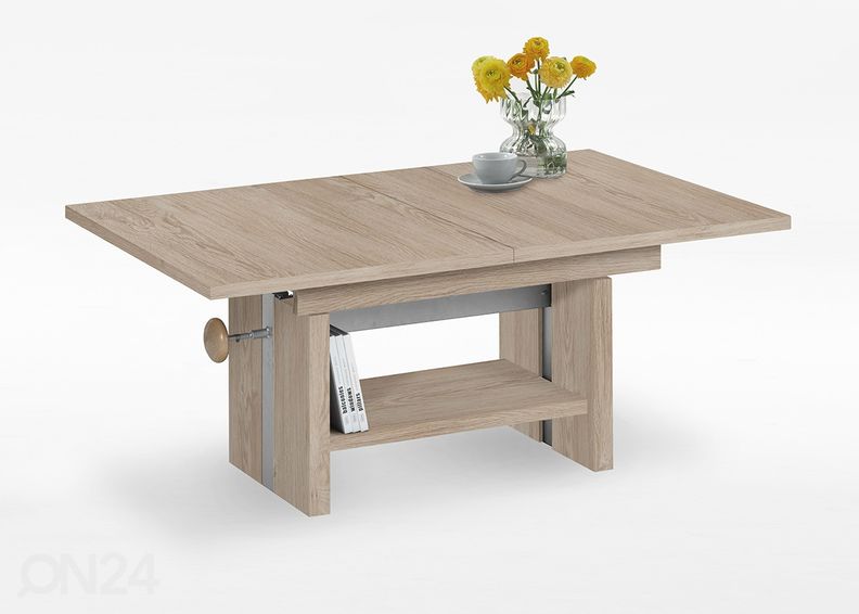 Säädettävä sohvapöytä ARLES 110-150x70 cm kuvasuurennos
