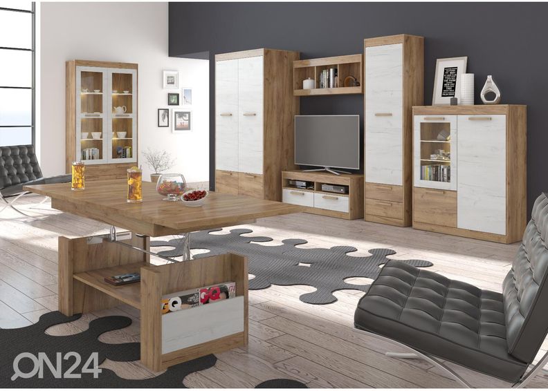 Säädettävä sohvapöytä Cobhy 125/170x68 cm kuvasuurennos