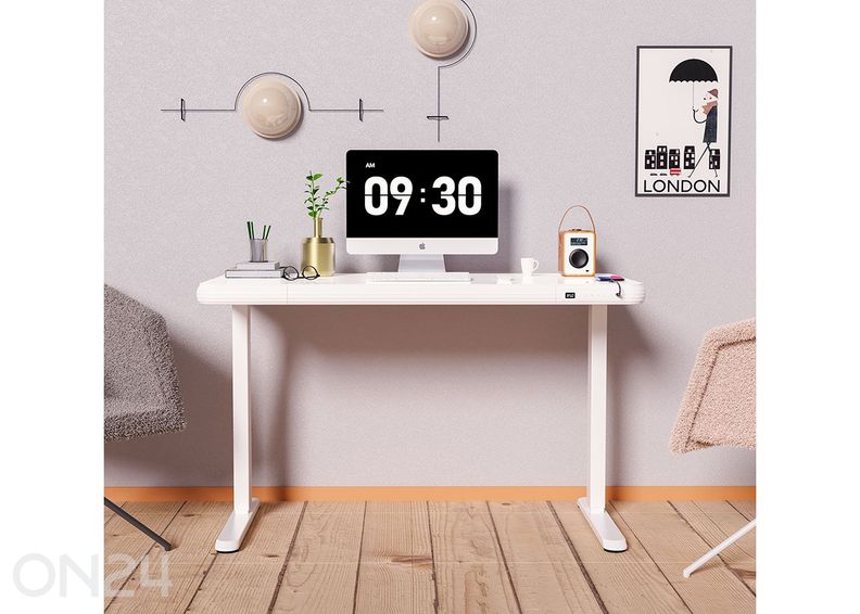 Säädettävä työpöytä Ergo Fit, 1 moottori kuvasuurennos