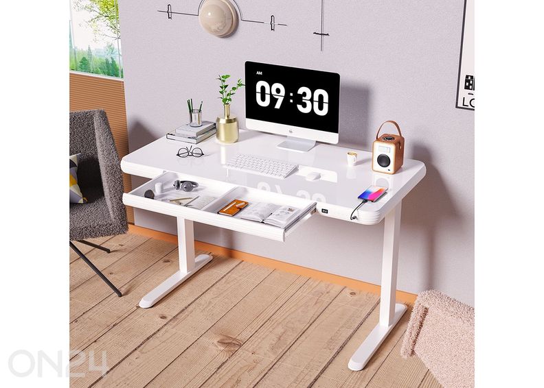 Säädettävä työpöytä Ergo Fit, 1 moottori kuvasuurennos