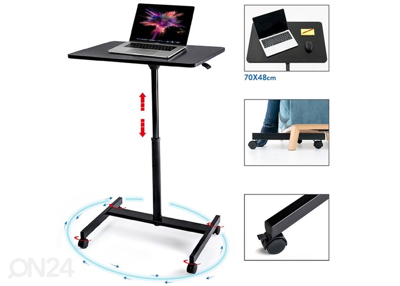 Säädettävä työpöytä Tatkraft Focus kuvasuurennos