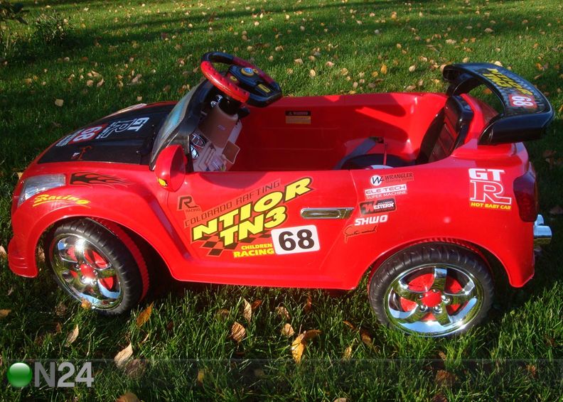 Sähköauto URHEILUAUTO kuvasuurennos