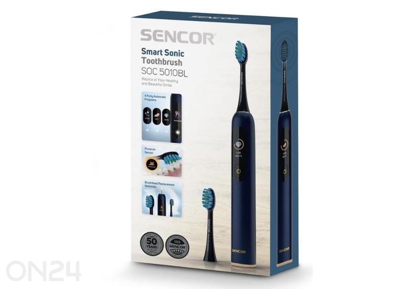 Sähköhammasharja Sencor SOC5010BL kuvasuurennos