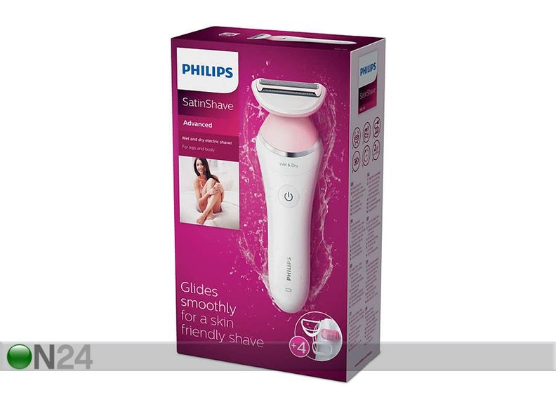 Sähköinen ladyshaver Philips SatinShave Prestige kuvasuurennos