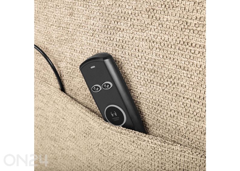 Sähköinen lepotuoli Katy, recliner-toiminto + hieronta kuvasuurennos