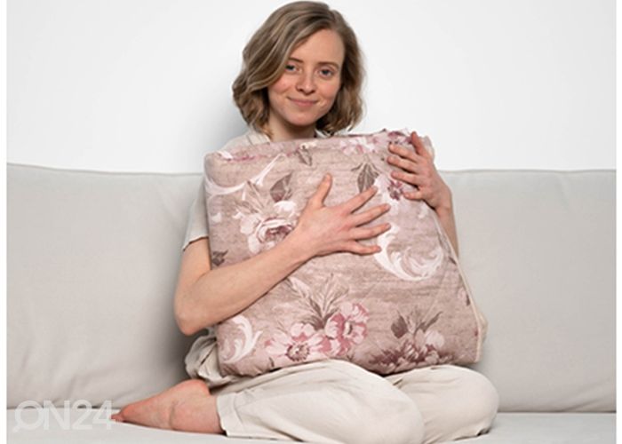 Sähkölämmitteinen huopa EcoSapiens Teddy 150x180 cm kuvasuurennos