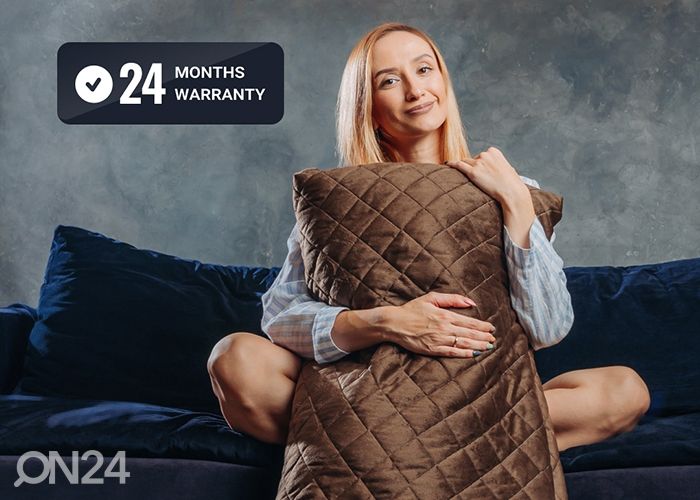 Sähkölämmitteinen huopa EcoSapiens Teddy 150x180 cm kuvasuurennos