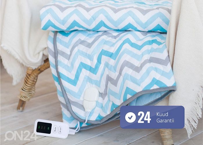 Sähkölämmitteinen huopa EcoSapiens Zaggy 150x180 cm kuvasuurennos