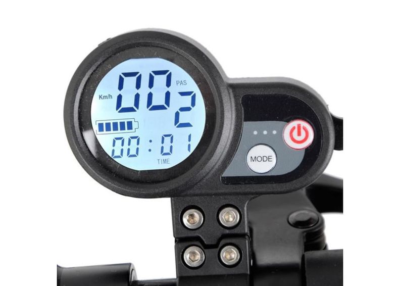 Sähköpotkulauta City Boss RX5 valkoinen kuvasuurennos