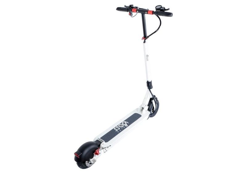 Sähköpotkulauta City Boss RX5 valkoinen kuvasuurennos