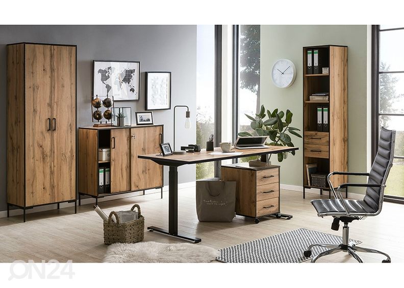 Sähkösäädettävä työpöytä Oslo kuvasuurennos