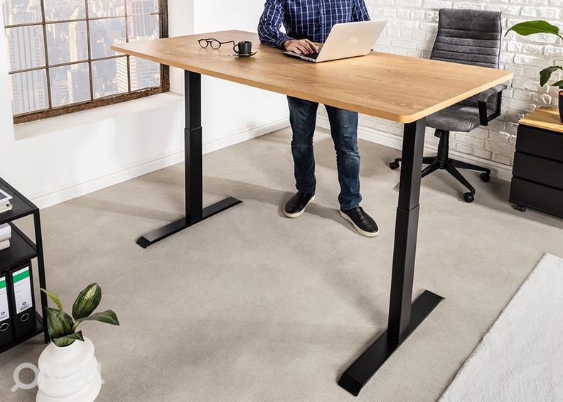 Sähkötyöpöytä Oak kuvasuurennos