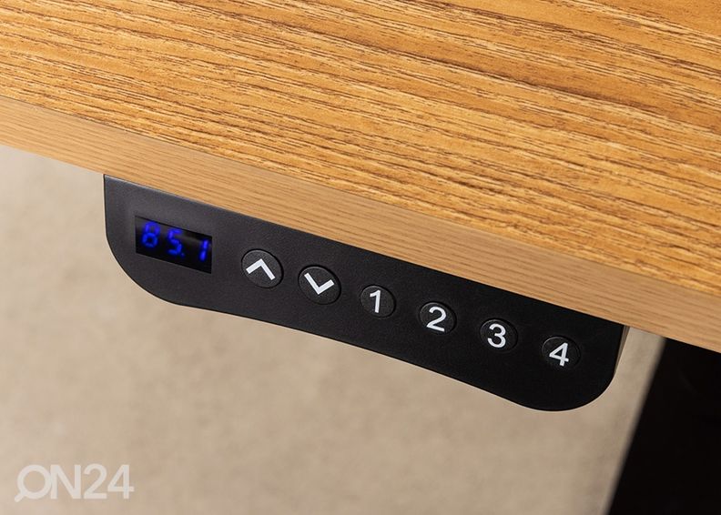 Sähkötyöpöytä Oak kuvasuurennos