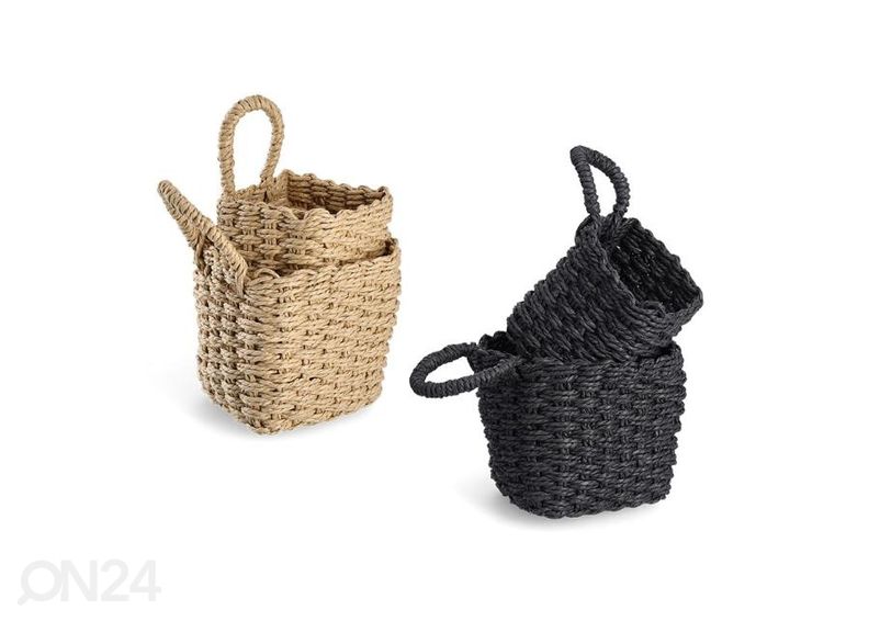 Säilytyskorit 2 kpl, luonnollinen kuvasuurennos