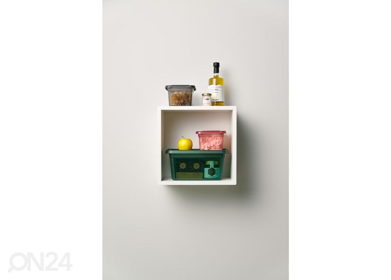 Säilytyslaatikko BaseStore 1,5 L, 14x19xh9 cm roosa kuvasuurennos