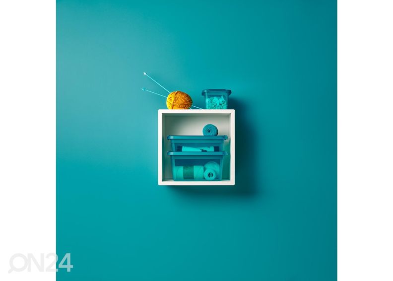 Säilytyslaatikko BaseStore 1,5 L, 14x19xh9 cm sininen kuvasuurennos