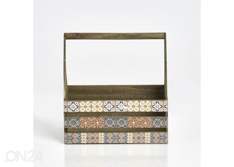 Säilytyslaatikko kantokahvalla Mosaic kuvasuurennos