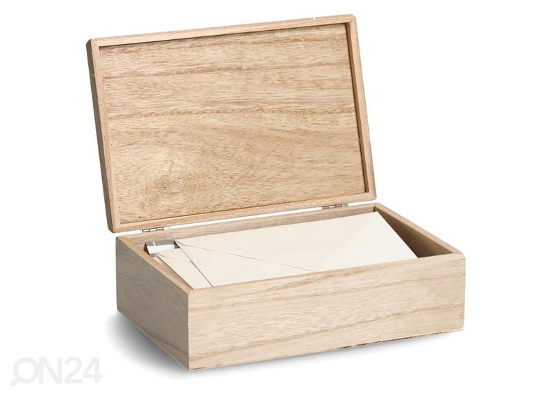 Säilytyslaatikko Mosaic, puu kuvasuurennos