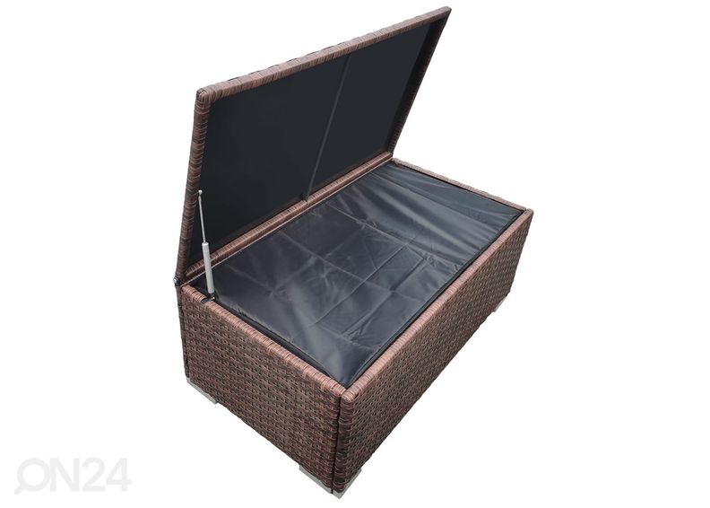 Säilytyslaatikko puutarhaan ruskea kuvasuurennos