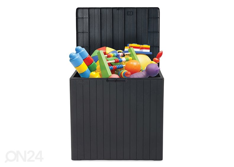 Säilytyslaatikko ulkokäyttöön Keter City Box, grafiitti kuvasuurennos