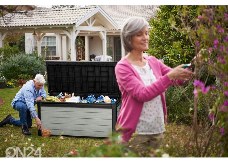 Säilytyslaatikko ulkokäyttöön Keter Denali 570 L, DuoTech kuvasuurennos